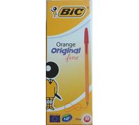 Ballpoint pen orange original red (20 pieces) BIC
