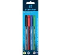 Ballpoint pen Schneider Vizz M - blister a 4pcs. (black,red,