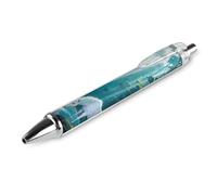 Ballpoint Pens 1 PCS, Horse in The Ancient Forest Retractable Smooth Writing Pens with Quick-Drying Ink, Comfort Grip Office Black Pens for Everyday Use, Bulk Office Supplies for Professionals