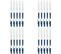 Ballpoint Pens, Smudge Free Ballpoint Pens, Extra Fine Point 0.5 mm, Ideal for School, Office, Everyday Use (Blue, 20 Pens)