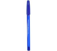 Ballpoint Stick Pens, Medium Point, 8/PK, Blue, Sold as 1 Package