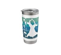 Ballroom Dance Viennese Waltz Tango Slow Fox Quickstep Stainless Steel Insulated Tumbler