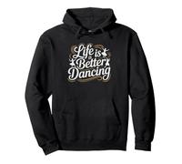 Ballroom Dancer Moving Through Life One Step Time Dance Pullover Hoodie