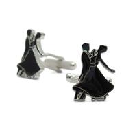 Ballroom Dancers Quality Cufflinks Boxed Gift by Onyx-Art (CK894)