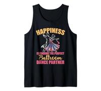 Ballroom Happiness Finding Dance Partner Funny Dancing Tank Top