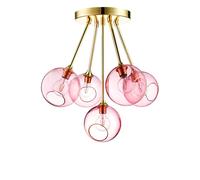 Ballroom Molecule Ceiling Light Rose/Gold