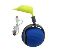 Balls for Cats - Ball with Mobile Tail 2 Speed, Interactive Toy for Cats, for Enrichment, Exercise, Hunting and Indoor Play for Young and Adults