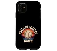 Balls In Coming Down Baseball Outfielder Catcher - Case for iPhone 11