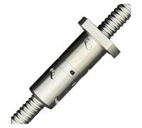 BallScrew C5 Ball screw Machined 1605 BallScrew DFU1605 Customizable Any Size Roller Ballscrew With Double Nut For CNC Parts(360mm)