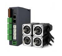 Ballscrew, EtherCAT 4-axis Nema17 Closed Loop Stepper Motor With Driver CL57 for CNC Machine