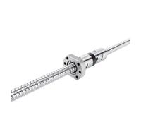 BallScrew Rolling Ball screw C5 DFU2005 Machined Adjustable Double Nut Ballscrew RM2005 Screw For CNC Parts(500mm)