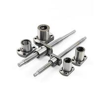 Ballscrew SFK1002 Set Machined + Ballnut + Nut Housing EK/EF08 Support + Coupler 1Pcs(100mm)