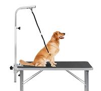Ballshop Pet Grooming Arm with Clamp Innovative Portable 41 inch Height Adjustable,Dog Grooming Loop and No Sit Haunch Holder for Large and Small Dogs,Cats
