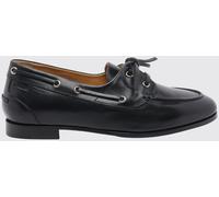 BALLY Plume Leather Boat Loafers - Size: 38 - female