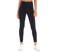 Bally Total Fitness Womens High Rise Tummy Control Legging, Black, S