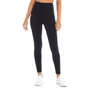 Bally Total Fitness Women's Mid Rise Tummy Control Legging, Black, Medium