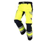 BALLYCLARE Yellow Flame Retardant HI VIZ Trouser Multi Hazard ARC Flash RRP£125 (as8, Waist, Numeric_46, Regular, Tall)