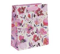 Ballyhoo Medium Happy Birthday Gift Bag Delicate Blosson, 25.3 x 21.5 x 10.2 mm, Multi-Coloured