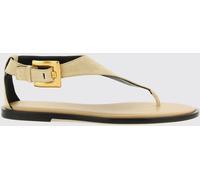 BALMAIN Anthem Suede Sandals - Size: 40 - female
