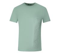 Balmain Brand Embossed Logo T-Shirt - Green - S