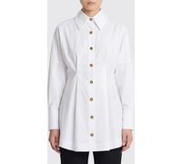 BALMAIN Cotton Poplin Chemisier Dress - Size: 36 - female