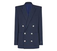 Balmain grain de poudre blazer - Blue 50