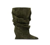Balmain wedge ankle boots - Green 36-37-38-39-40