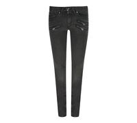 Balmain Womens FP5359J935B Black Jeans Cotton - Size 26W/32L