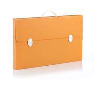 Balmar 2000 PF14235PAST02 Each Line Pastel 235/E, Format 96.5 x 146.5 x 5.5 cm Polionda Pastel Orange with White Accessories, 2 Closures