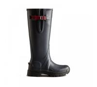 Hunter Womens Balmoral Tec Sole Adjustable 3mm Neoprene Wellington Boots - Navy/Peppercorn Adults 8