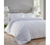 Balmoral Broderie Anglaise Duvet Cover Bed Sets or Pillowcases Bedding Bedlinen