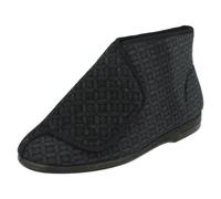 Balmoral Mens Balmoral Boot Slippers VB M46 - Navy - UK 7