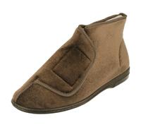Balmoral Mens Balmoral Bootie Slippers M8 - Brown - UK 9