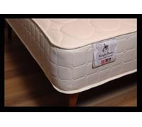 Balmoral Pocket Sprung Memory Foam Mattress Knight Sleep White Double