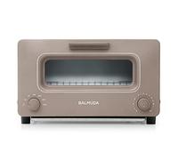 BALMUDA The Toaster | EU VERSION - 220v & Type C Plug| Steam Oven Toaster | 5 Cooking Modes - Sandwich Bread, Artisan Bread, Pizza, Pastry, Oven | Compact Design | Baking Pan | Taupe