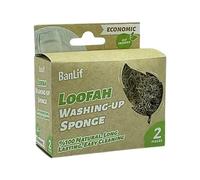 Balmy Naturel Banlif Loofah Washing Up Sponge 2 Pieces