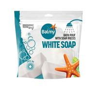 Balmy Naturel Bath Pouffe With White Soap Pieces