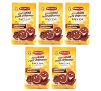 Balocco Breakfast Faccine Biscuits 350g Italian Shortbread Biscuits | Cocoa & Cream Biscuit for Breakfast | Chocolate Swirl Cookies | Palm Oil Free Snack (B/FAST FACCINE BISCUITS 350G, 5 Pack)
