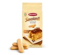 Balocco Savoiardi Biscuits 400g | Italian Lady Fingers Biscuits for Tiramisu, Coffee & Tea | Trifle Sponge Fingers