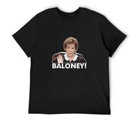 Baloney Judge Judy Funnyens Mens T-Shirt Unisex Graphic Black Tee Shirt L