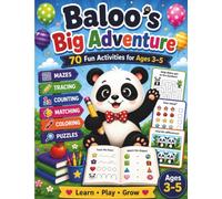 Baloo's Big Adventure: A Panda Activity Book for Ages 3-5