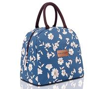BALORAY Lunch Bag for Women Men Insulated Lunch Box for Adult Reusable Lunch Tote Bag for Work, Picnic or Travel (Morning Glory)