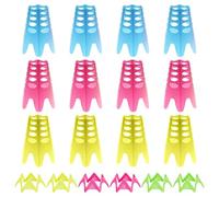 Balrbex 18 Pcs Golf Simulator Tees Indoor Golf Tees Golf Mat Tees Plastic Golf Tees, Tall + Short