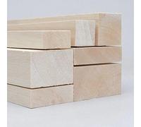 Balsa Wood Strips Sheets Model Making Architect Arts Crafts (25mm x 25mm x 450mm Long) (4)
