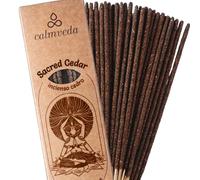 Balsam Cedarwood Incense Resin Smudge - 24+ Sticks, for Christmas Energy