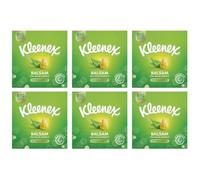 Balsam Extra Large Compact Facial Tissues with Aloe Vera & Vitamin E, 40 Sheets, Pack of 6