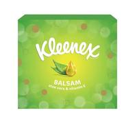 Balsam Facial Tissues, Triple Ply, Aloe Vera & Vitamin E, Soothing Balm Layer, 56 Tissues