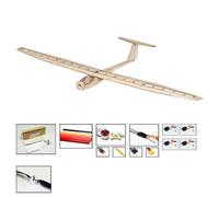 Balsawood Airplane Model Cut Glider Electric Power Compatible With Griffin 1550mm Wingspan Building Woodiness Model Wood Plane Universal Fit(F1504C)