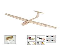 Balsawood Airplane Model Cut Glider Electric Power Compatible With Griffin 1550mm Wingspan Building Woodiness Model Wood Plane Universal Fit(F1504)