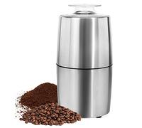 Balsilvary Coffee Grinder Electric - Stainless Steel Coffee Bean Grinder for Coffe Espresso Latte Mochas, One-Touch Grinder for Herb, Spice, Grain and More